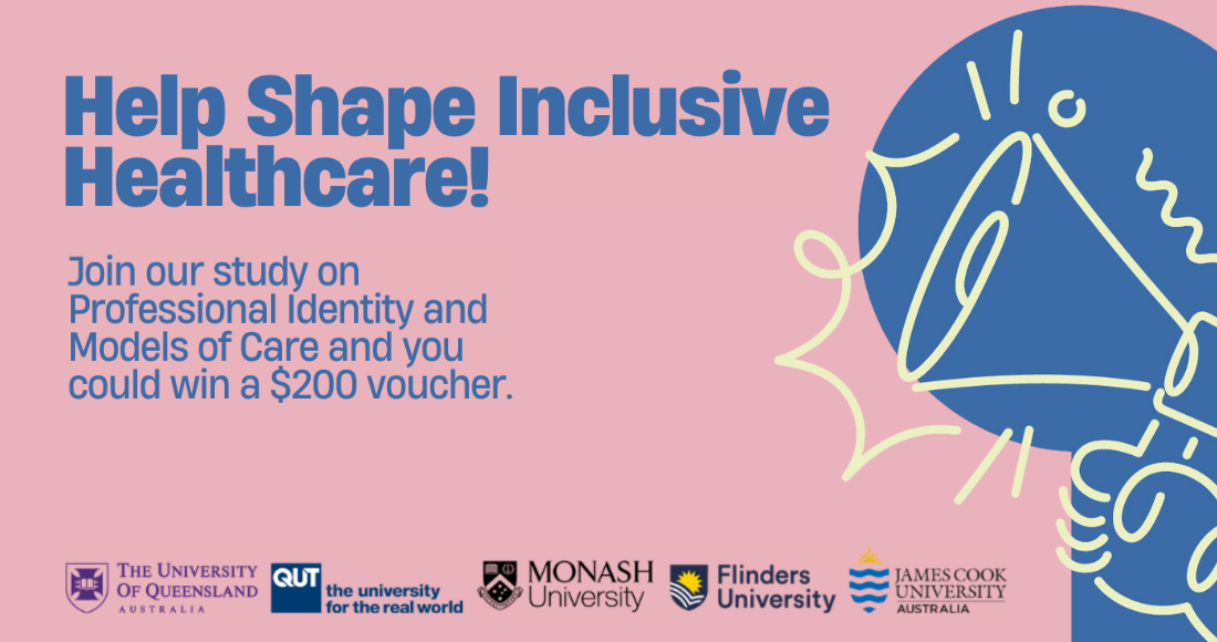 Help shape inclusive healthcare: University of Queensland PRIDE co-design project